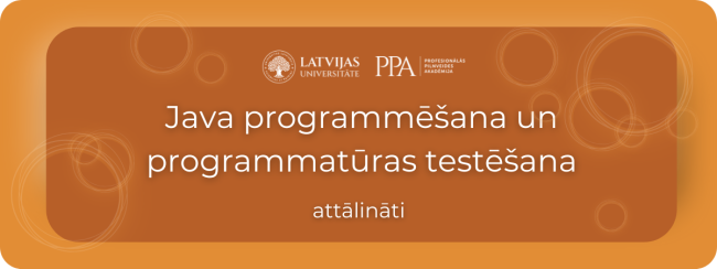 LU Java programmēšana un programmatūras testēšana