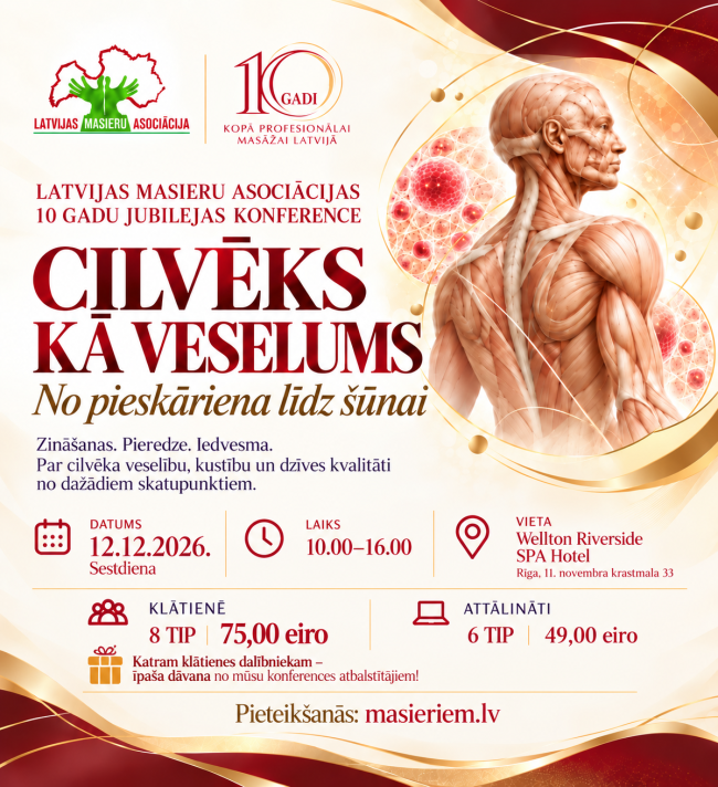 LMA konference CILVĒKS KĀ VESELUMS    12.12.2026.