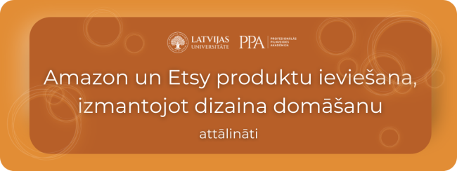 LU Amazon un Etsy produktu ieviešana, izmantojot dizaina domāšanu