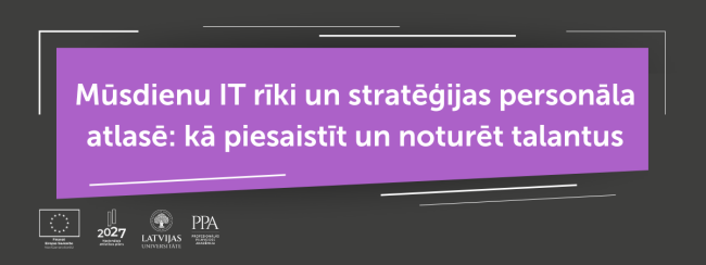 IT rīki un stratēģijas personāla atlasē