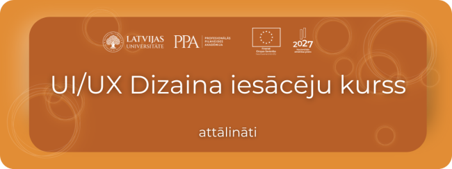 LU PPA UI/UX Dizaina iesācēju kurss