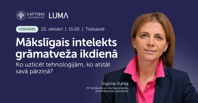 Vebinārs: MI grāmatveža ikdienā
