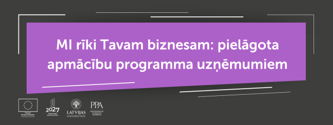 MI rīki Tavam biznesam