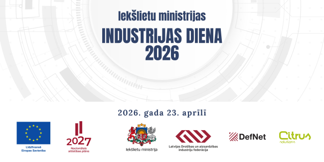 Iekšlietu ministrijas Industrijas diena 2026, reģistrācija