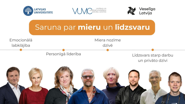 Saruna par mieru un līdzsvaru
